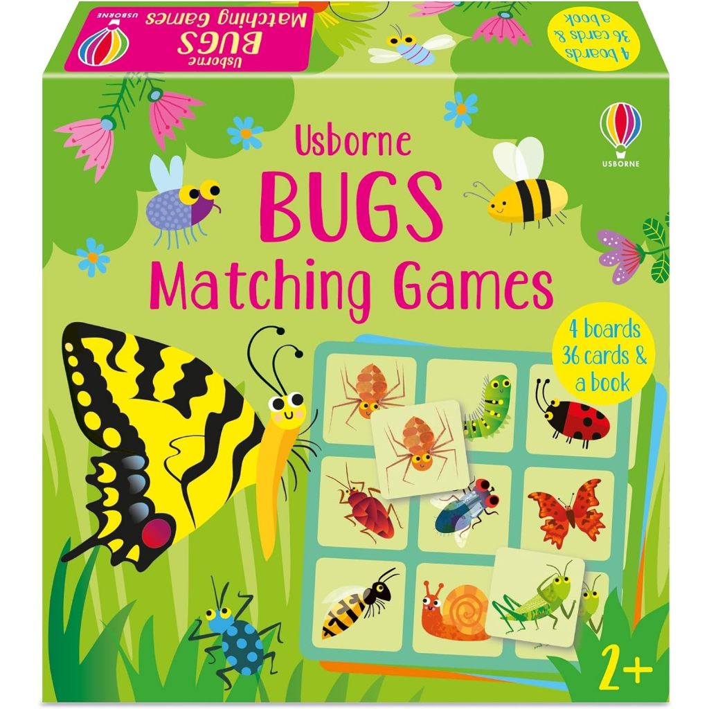 Usborne - Bugs Matching Game - Timeless Toys