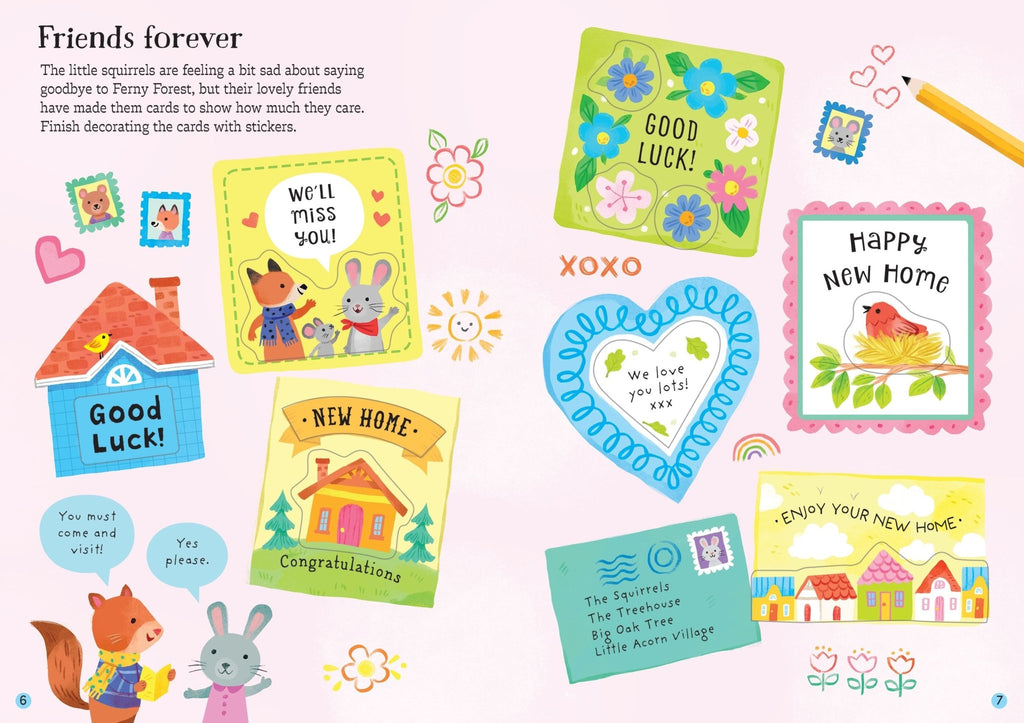 Usborne - Little First Stickers - Love & Kindness - Timeless Toys