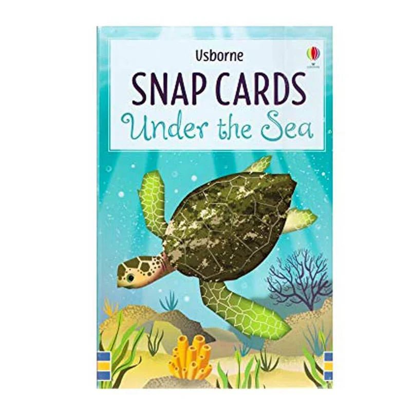 Usborne: Under the Sea Snap Cards - 3yrs+ - Timeless Toys