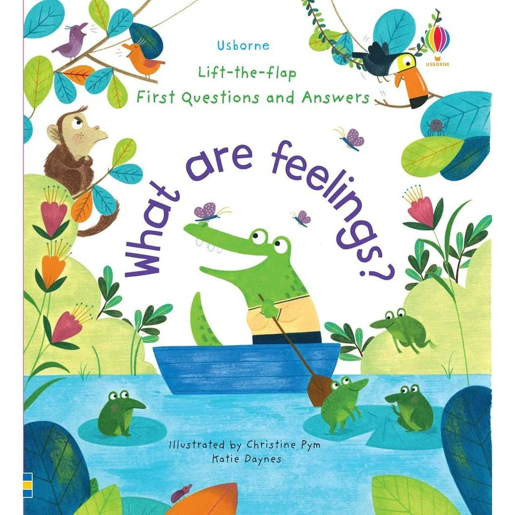 Usborne: Lift the Flap - What are Feelings - 4yrs+