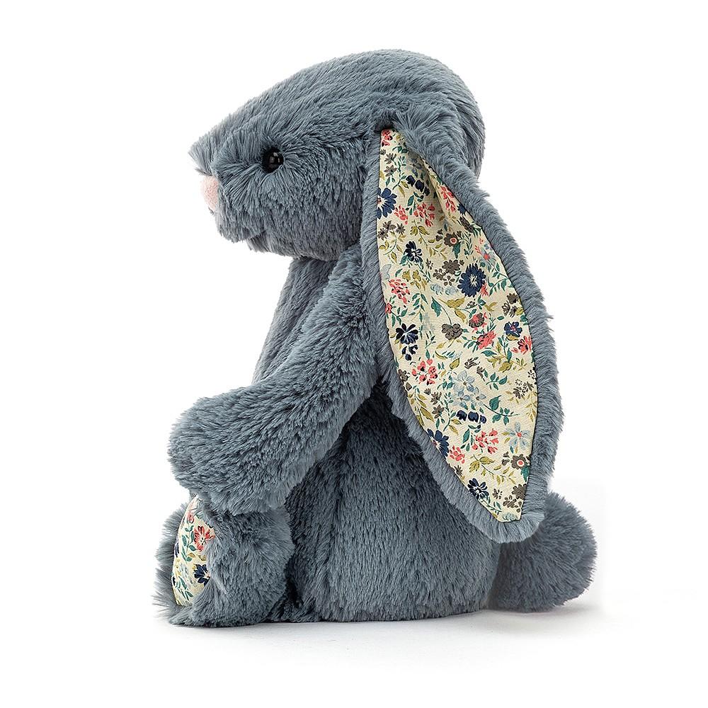 Blossom Dusky Blue Bunny (medium) by Jellycat - Timeless Toys