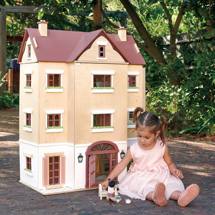 Fantail Hall Dolls House (excluding furniture) - Timeless Toys